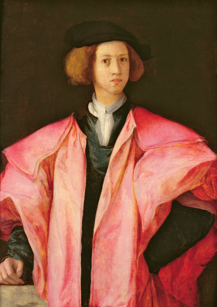 Portrett av en ung mann av Jacopo Pontormo