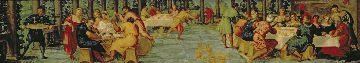 Kong Belsasars bankett, ca. 154344 (panel) av Jacopo Robusti Tintoretto