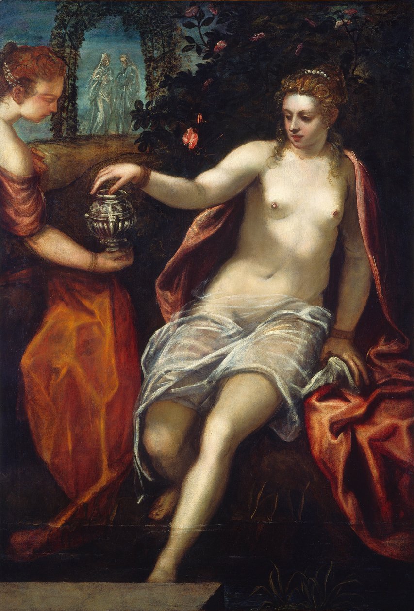 Susanna, ca. 1575 av Jacopo Robusti Tintoretto