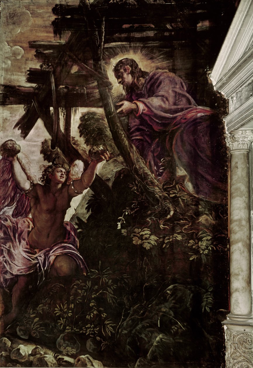 The Temptation of Christ, ca. 1575 av Jacopo Robusti Tintoretto
