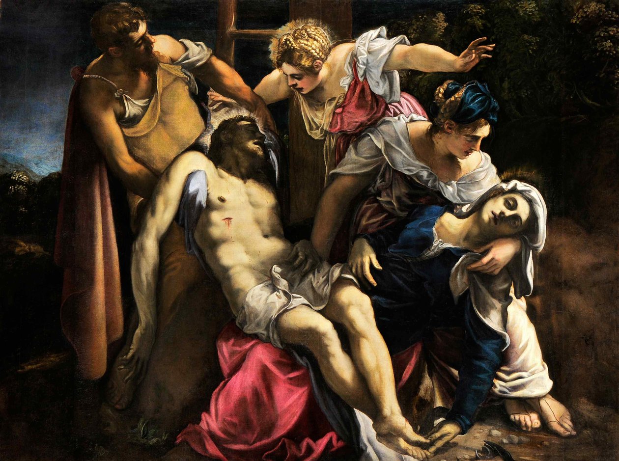 Deponeringen, ca 1562. av Jacopo Robusti Tintoretto