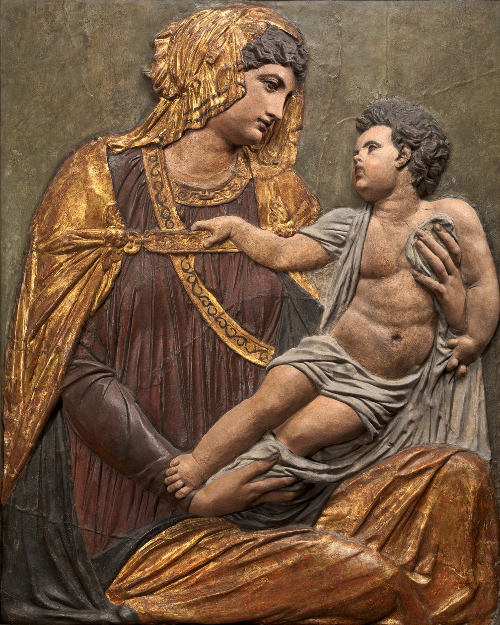 Madonna og barn, ca. 1550. av Jacopo Sansovino