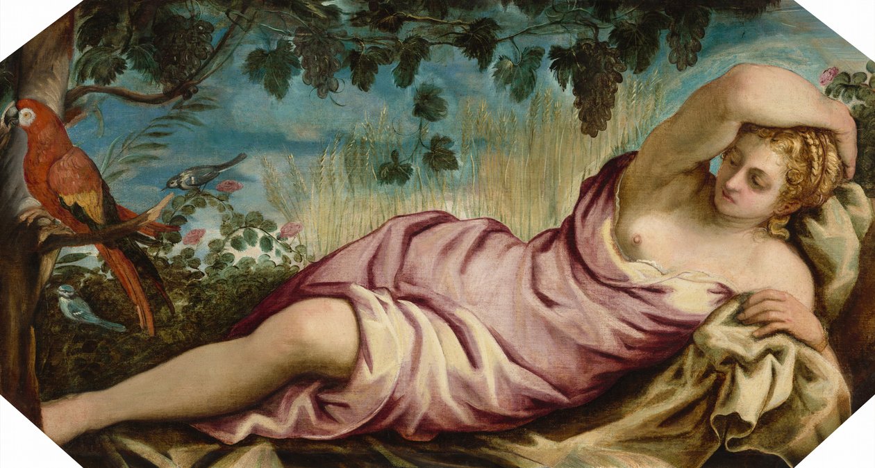 Sommer, ca. 15461548. av Jacopo Tintoretto