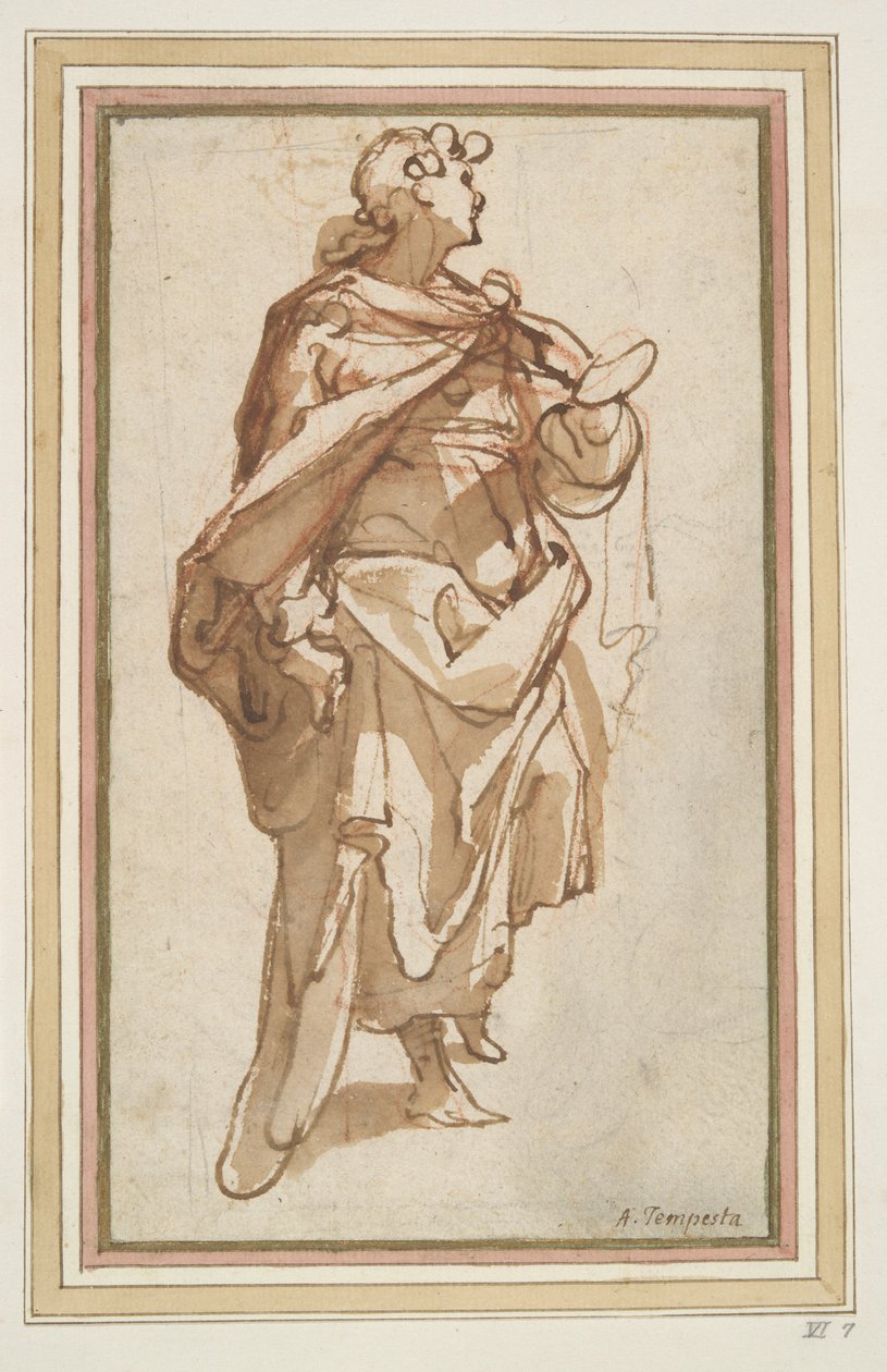 Stående ung mann av Jacopo Zucchi