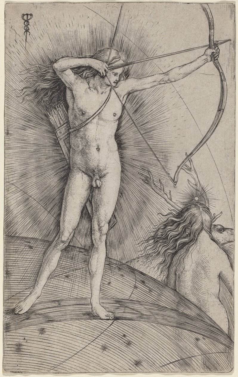 Apollo og Diana, ca. 15031504. av Jacopo de Barbari