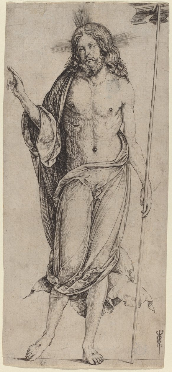 Den oppstandne Kristus, ca. 15031504. av Jacopo de Barbari