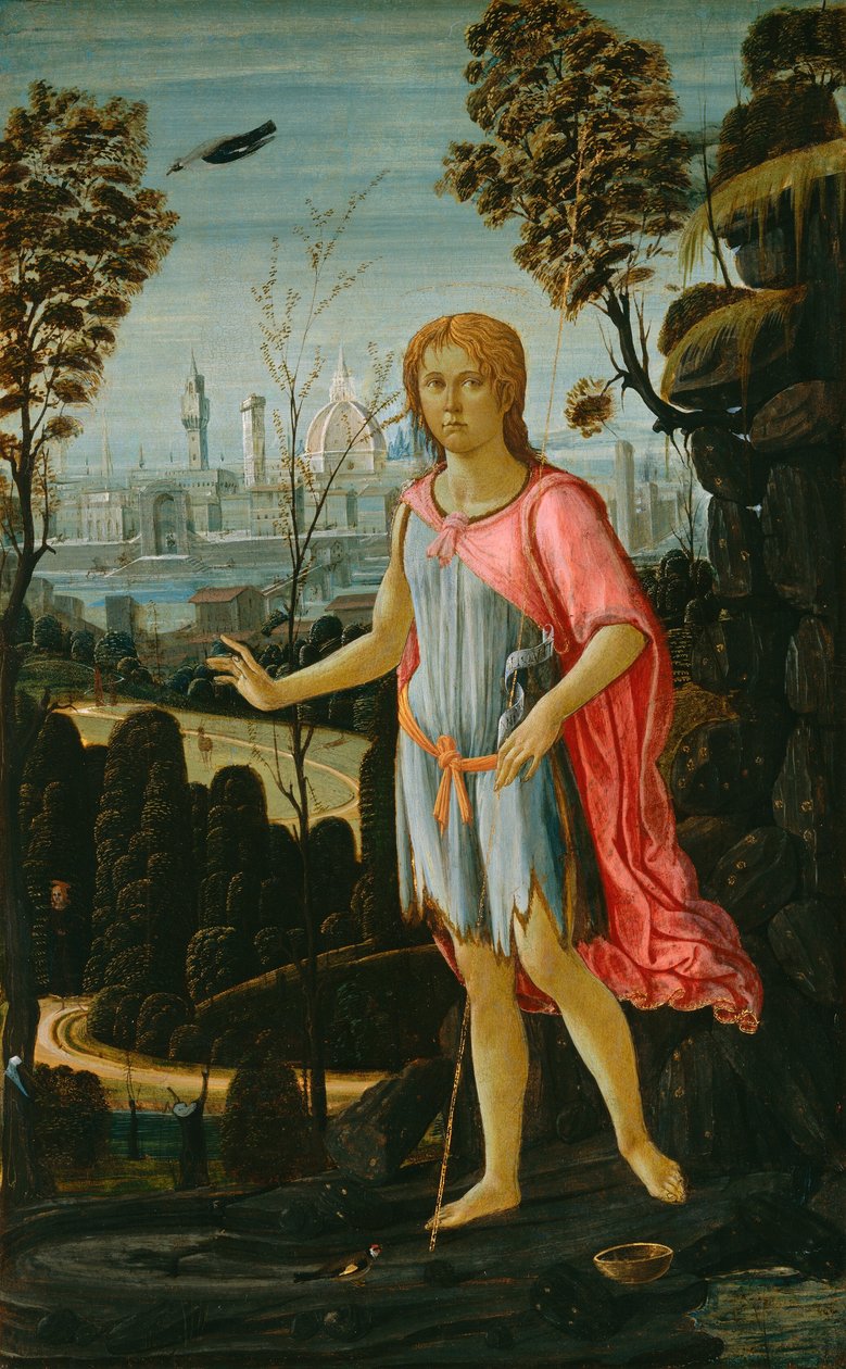 Døperen Johannes av Jacopo del Sellaio