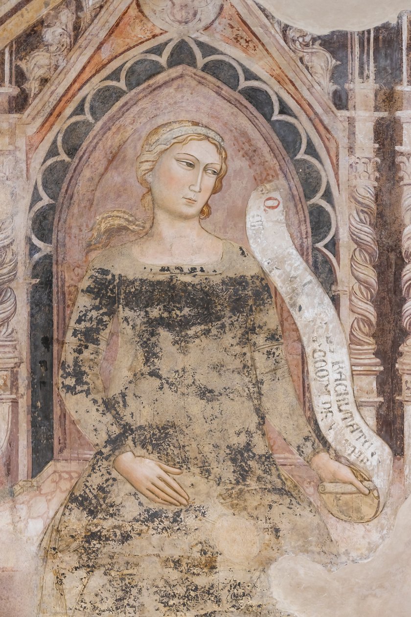 Allegori om retorikk (fresco) av Jacopo di Cione