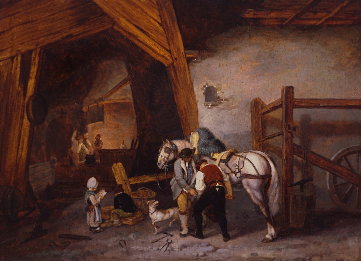 Hos Smeden av Jacques Albert Senave