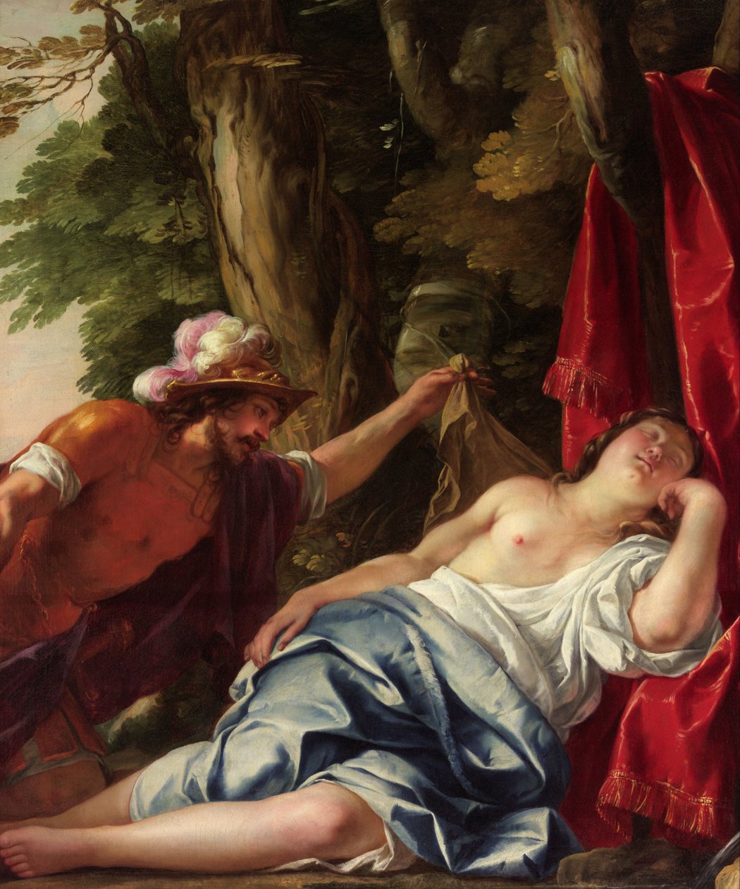 Mars og vestaljomfruen av Jacques Blanchard
