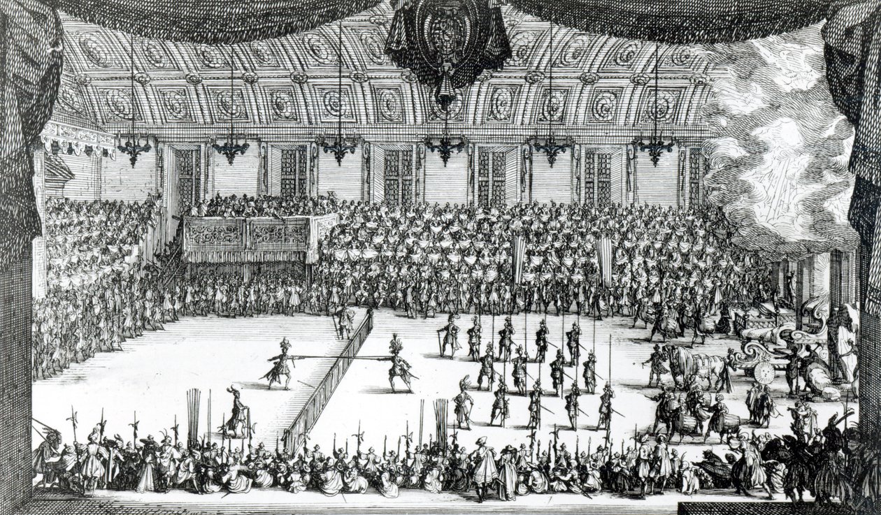 Kamp a la Barriere av Jacques Callot