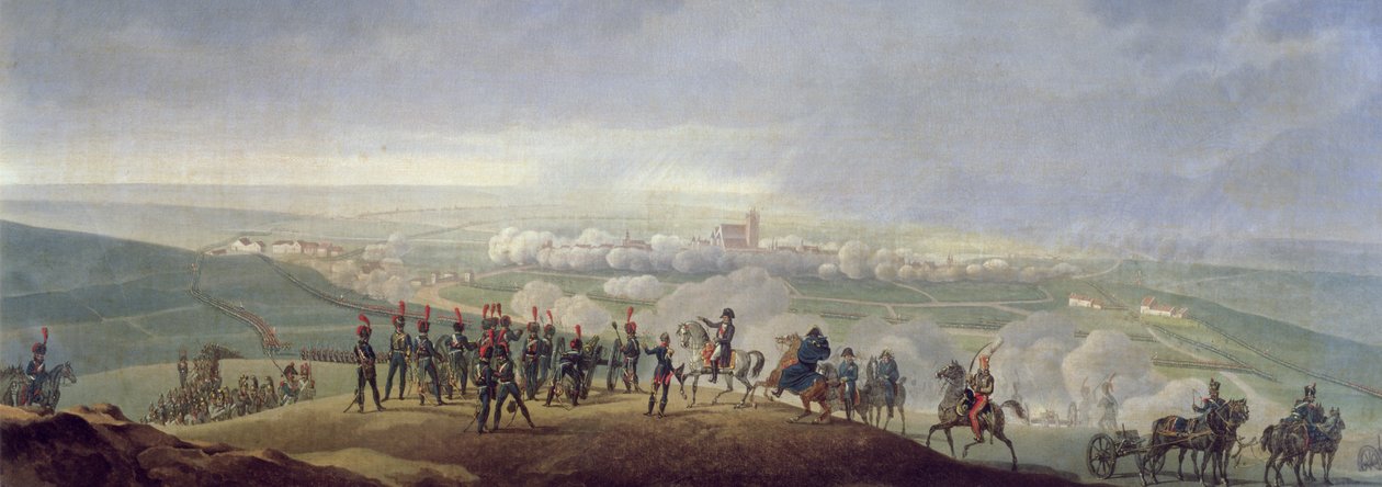 Slaget ved Austerlitz, 2. desember 1805 av Jacques Francois Joseph Swebach