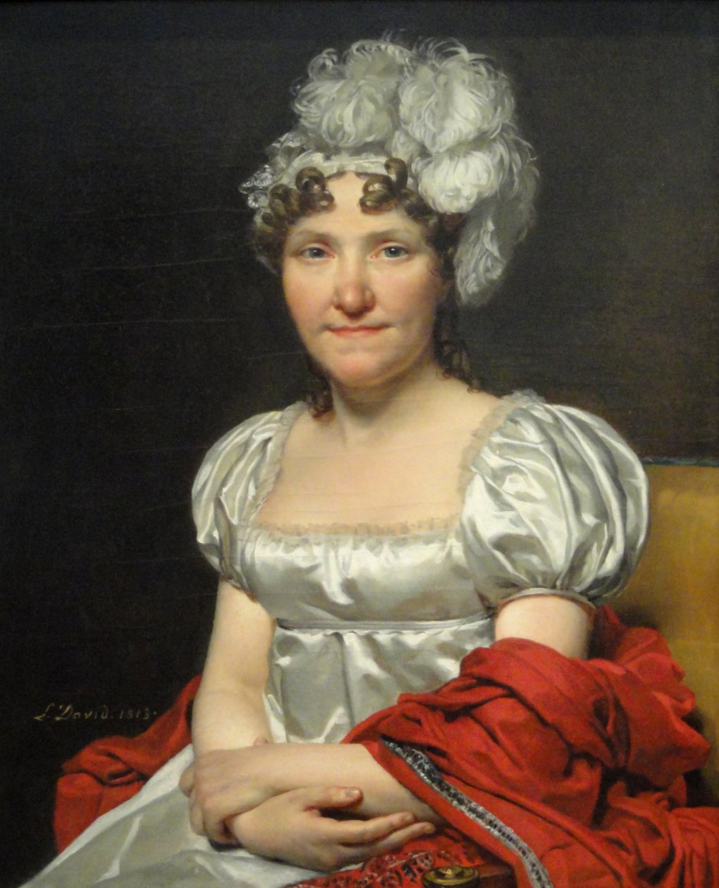 Fru David av Jacques Louis David