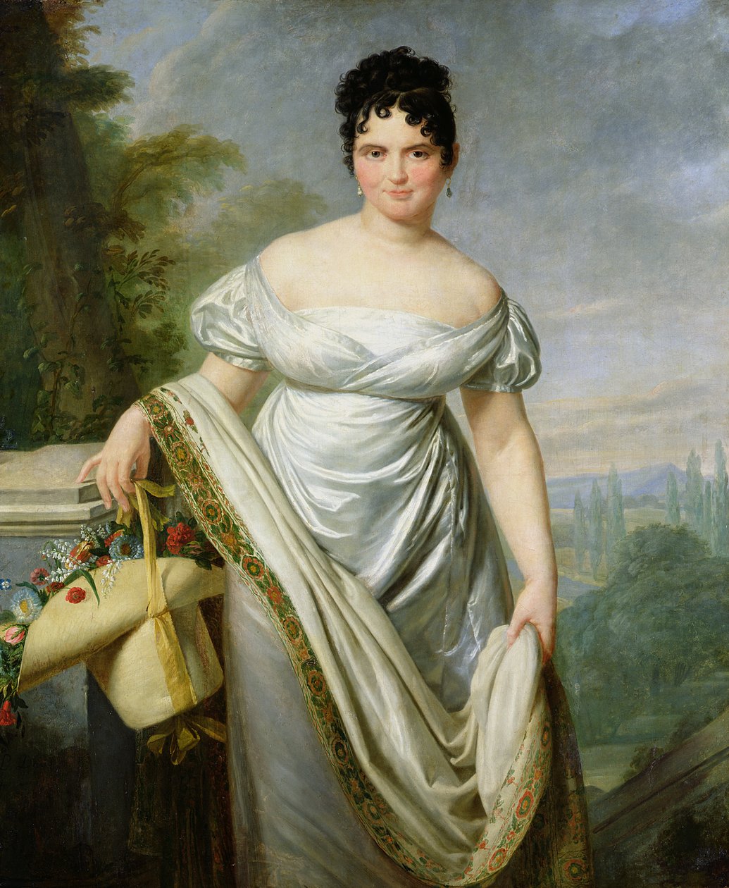 Madame Tallien (1773-1835) av Jacques Louis David