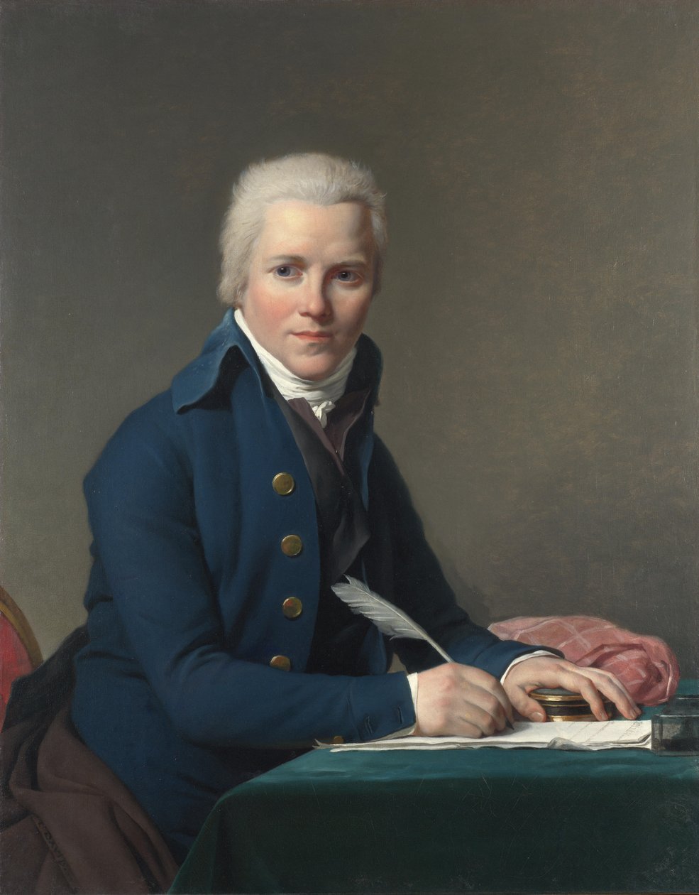 Den nederlandske utsendingen i Paris Jacobus Blauw av Jacques Louis David