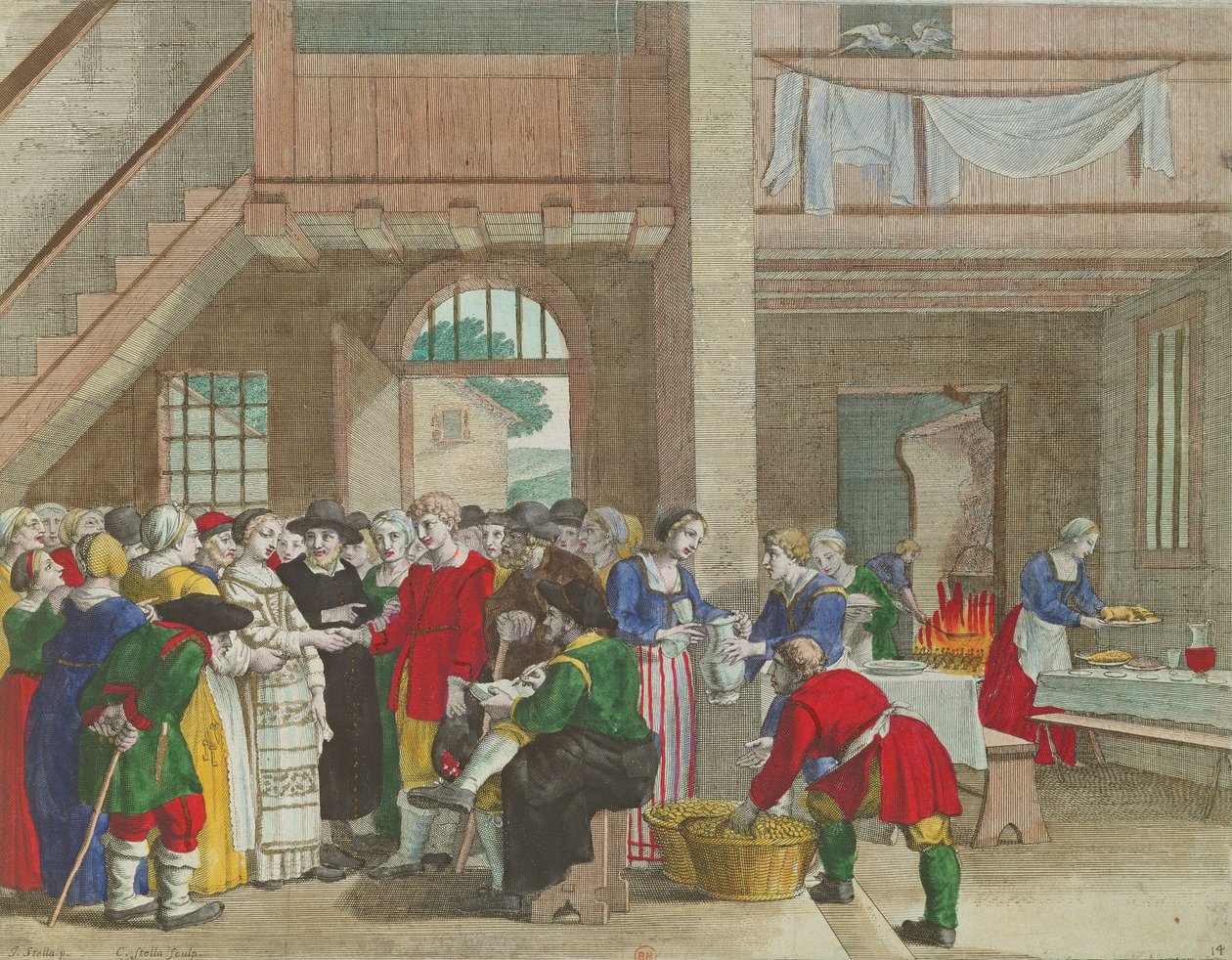 Forlovelsespartiet av Jacques Stella