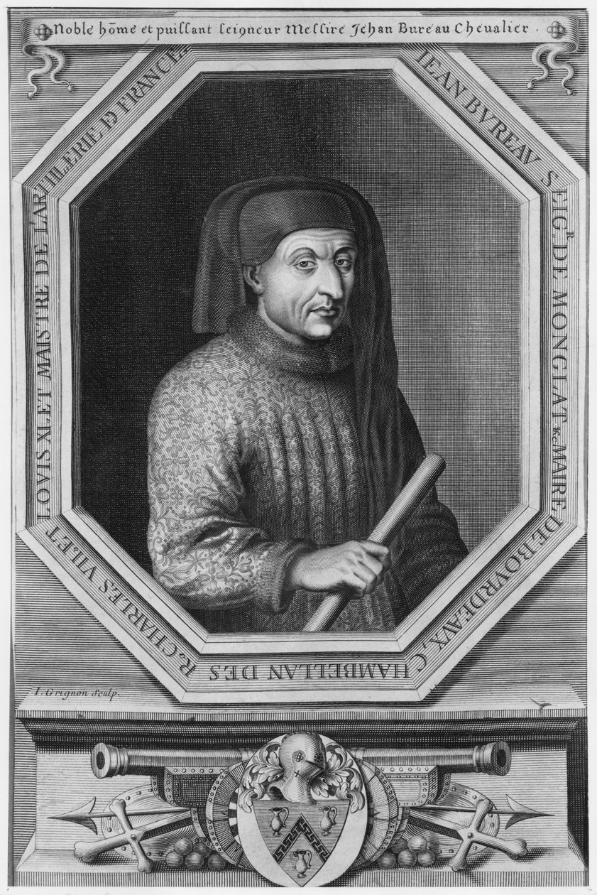 Portrett av Jean Bureau, artillerimester under Charles VII, Lord of Montglat, borgermester i Bordeaux av Jacques the Elder Grignon