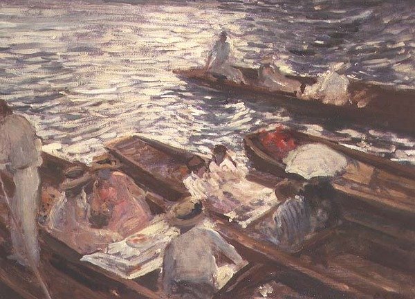 Står på Henley av Jacques Emile Blanche