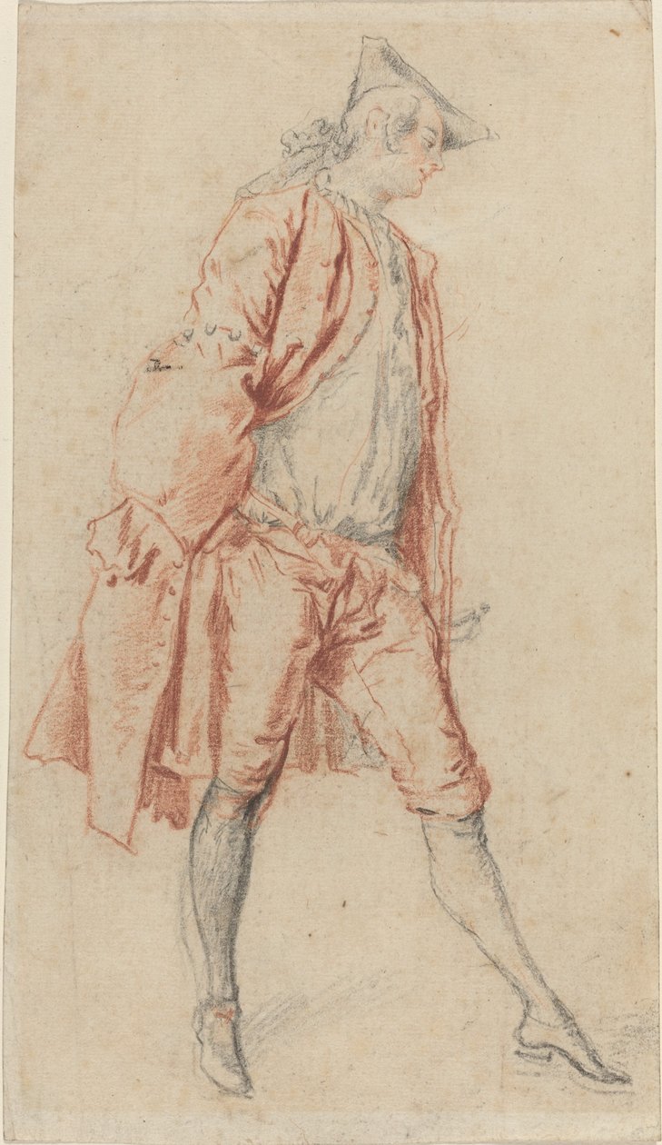 En fransk gentleman står av Jacques André Portail