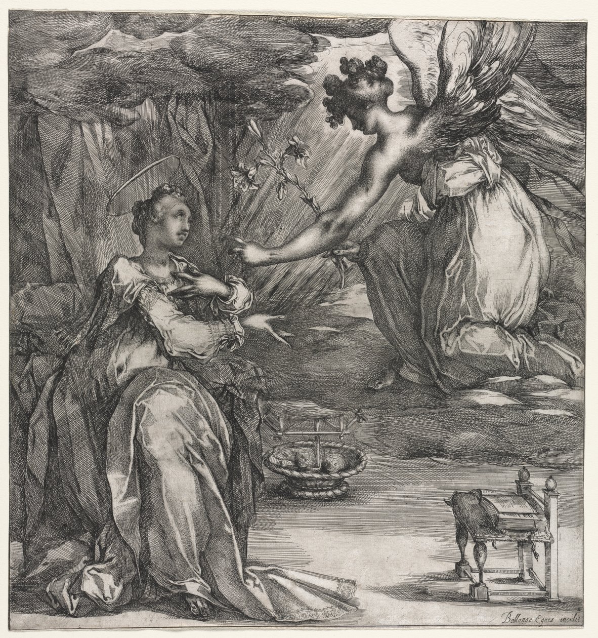 Kunngjøringen av Jacques Bellange