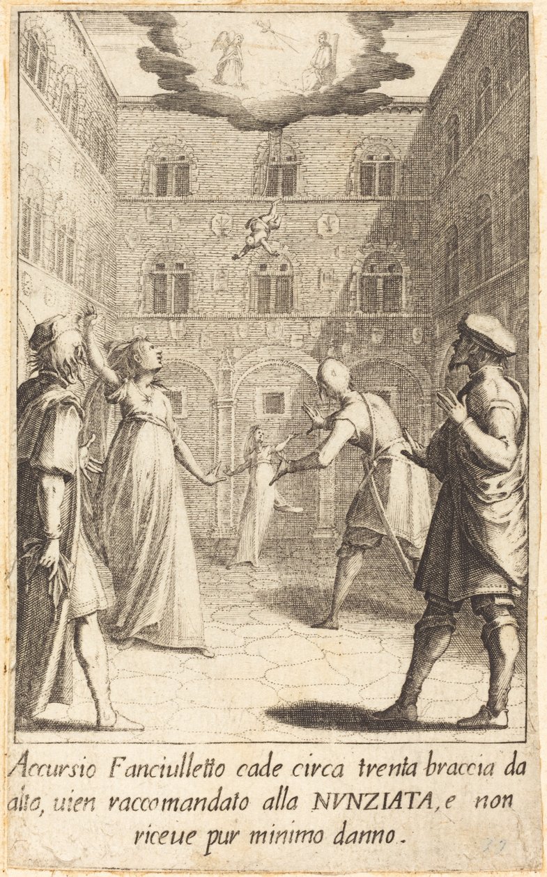 Accursio, 1619. av Jacques Callot