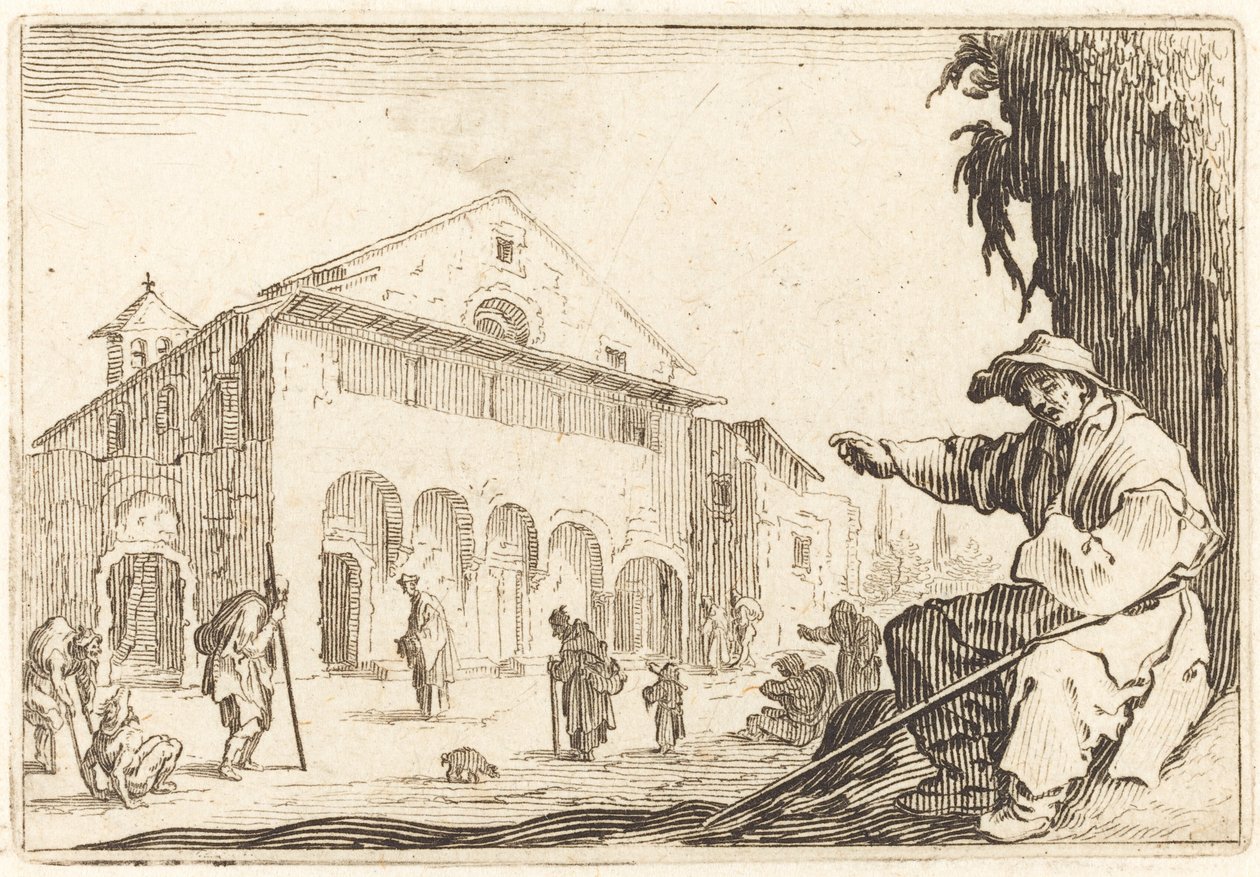 Almuhus av Jacques Callot