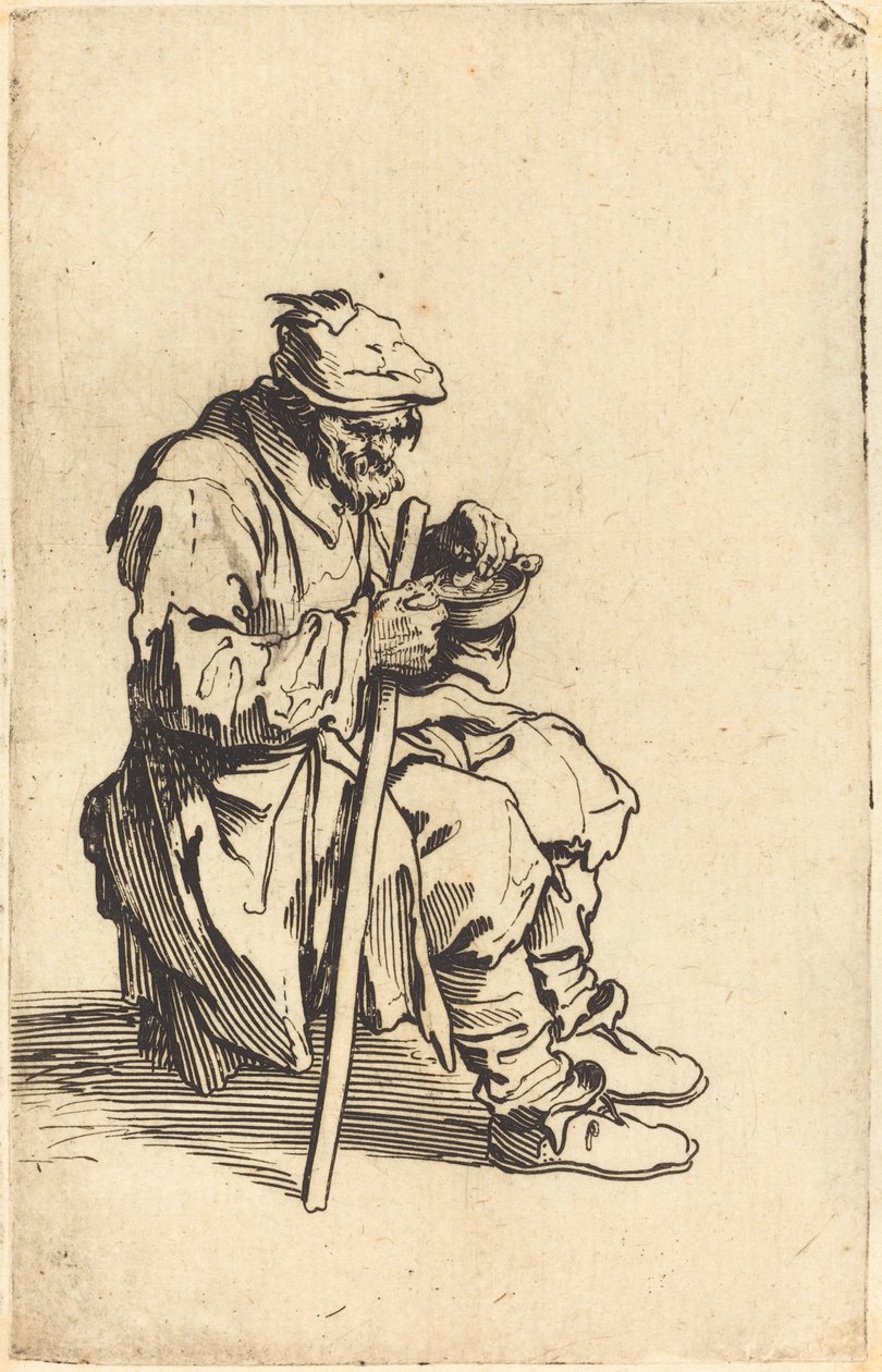Tiggerspising, ca. 1622 av Jacques Callot