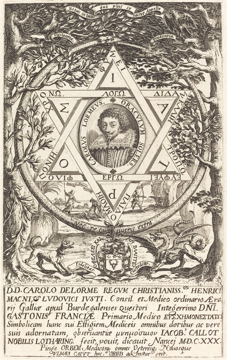 charles de lorme av Jacques Callot
