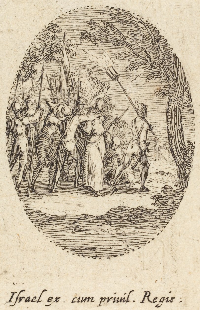 Kristus som bærer korset av Jacques Callot