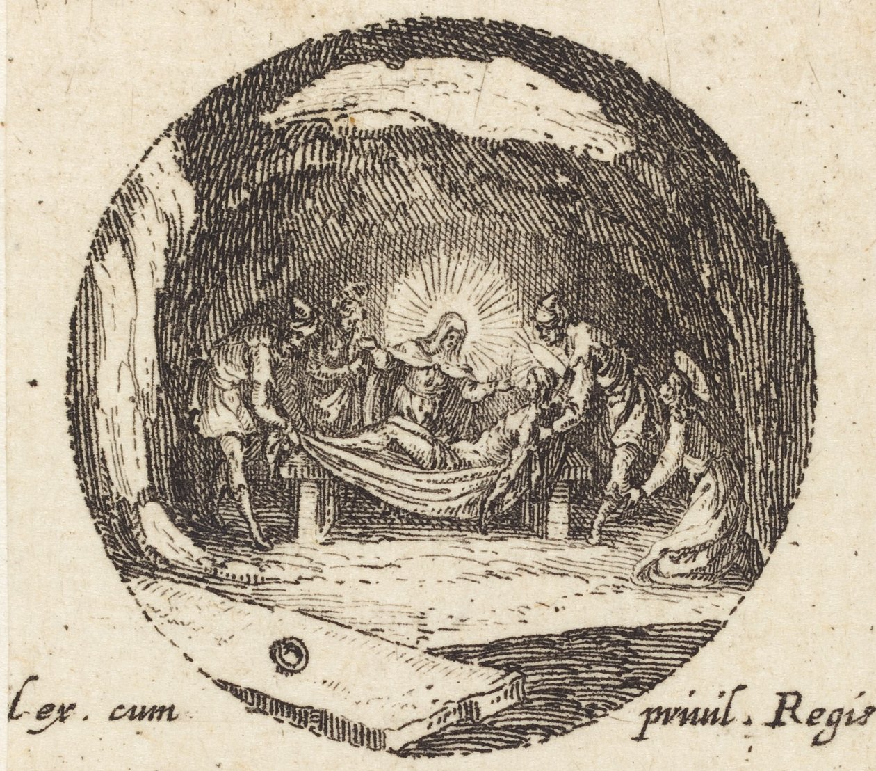 Kristus i Limbo av Jacques Callot