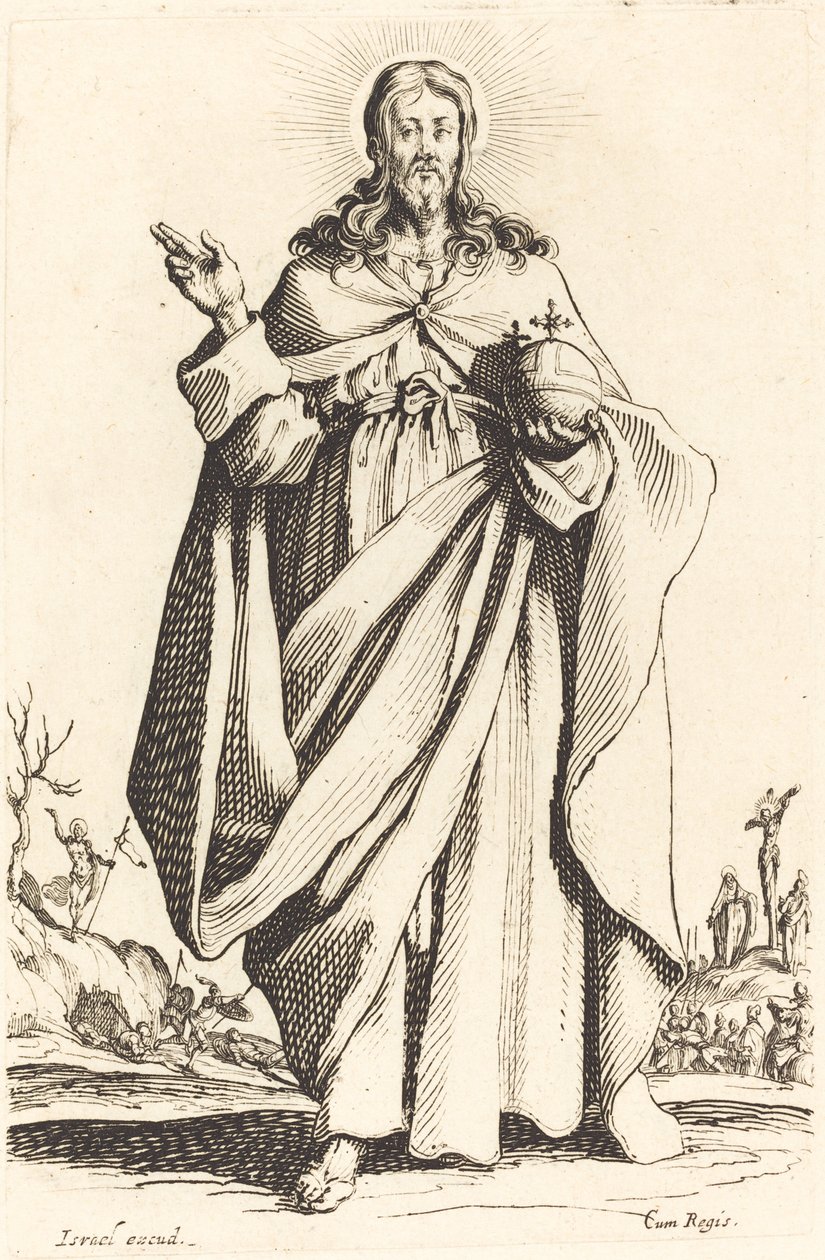 Kristus, utgitt 1631. av Jacques Callot
