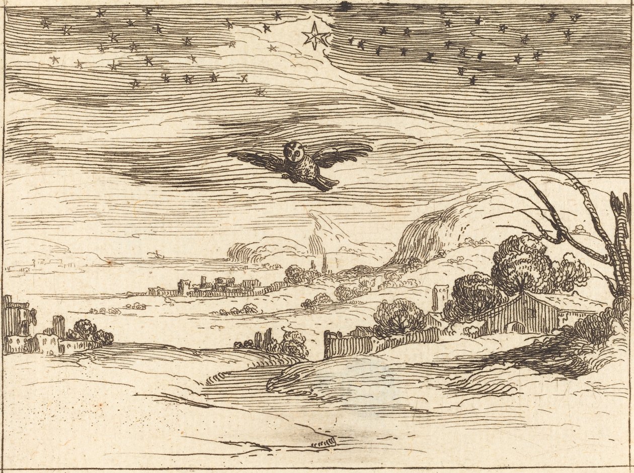 Soloppgang. av Jacques Callot