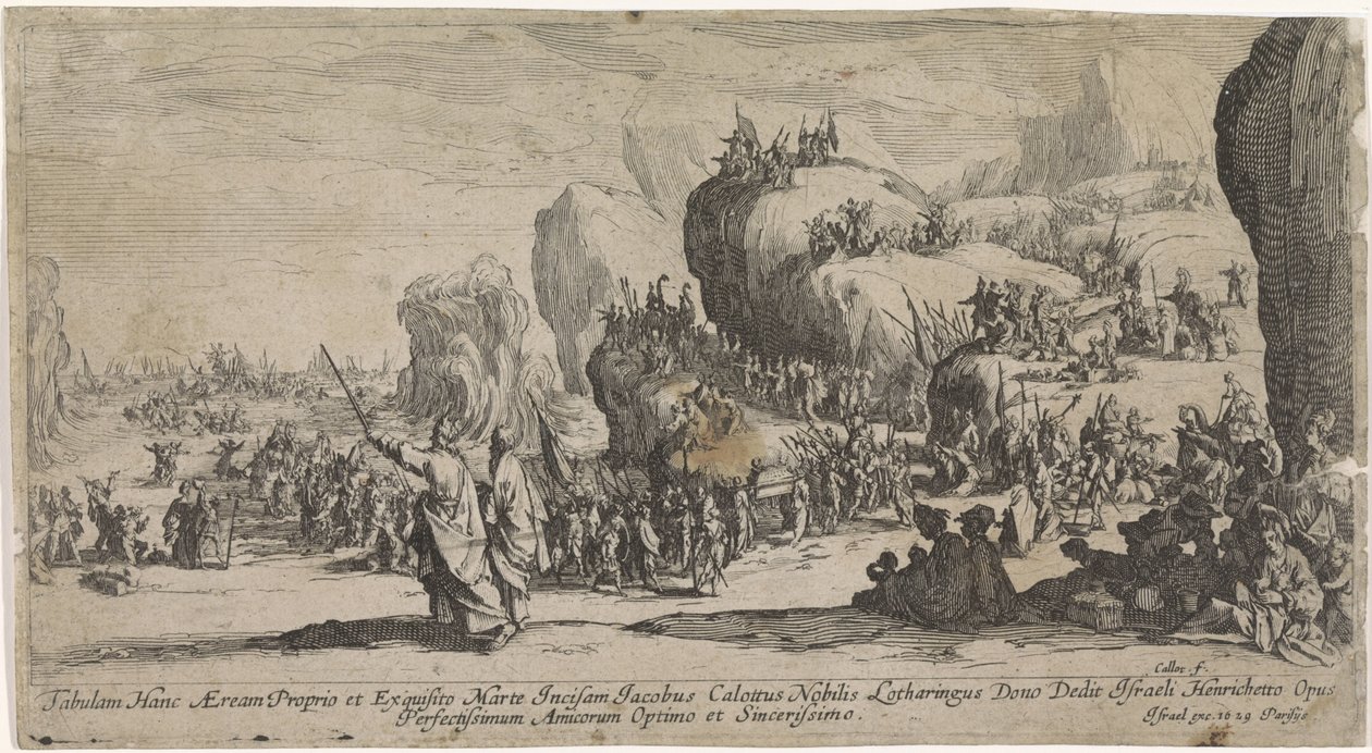 Krysser Rødehavet av Jacques Callot