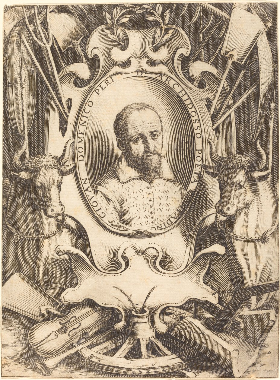 Giovanni Domenico Peri, 1619. av Jacques Callot
