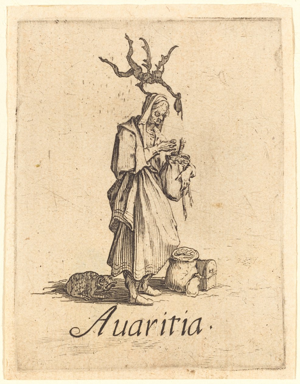 Grådighet av Jacques Callot