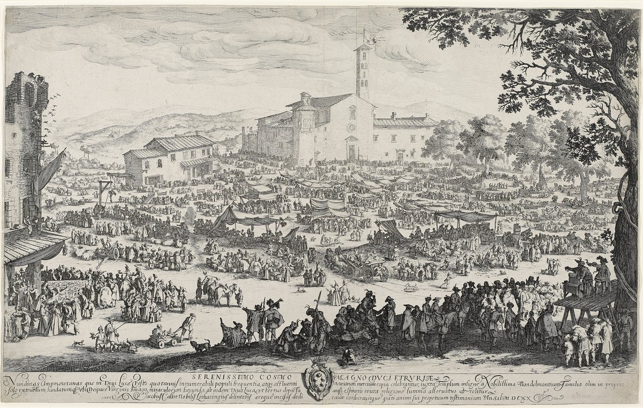 Imprunetamessen av Jacques Callot