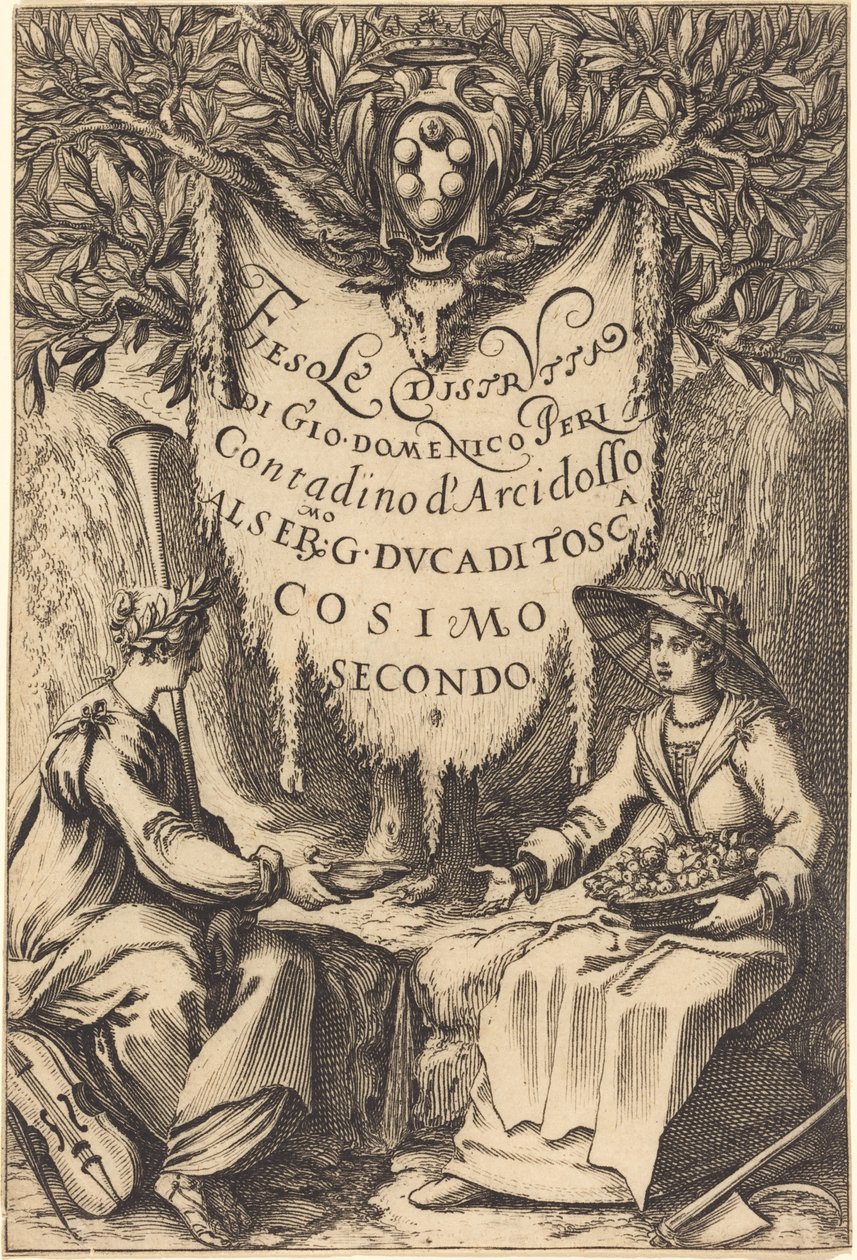 Den vakre gartneren av Jacques Callot