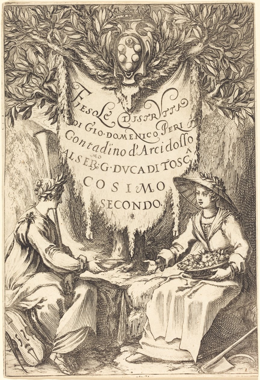 Den vakre gartneren av Jacques Callot
