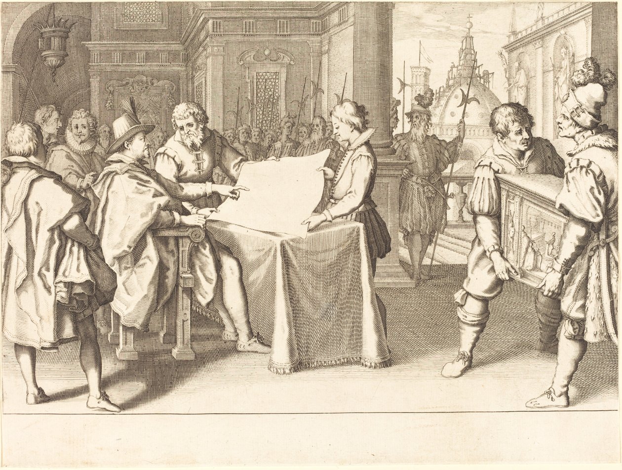 Restaurering av Duomo, Firenze av Jacques Callot