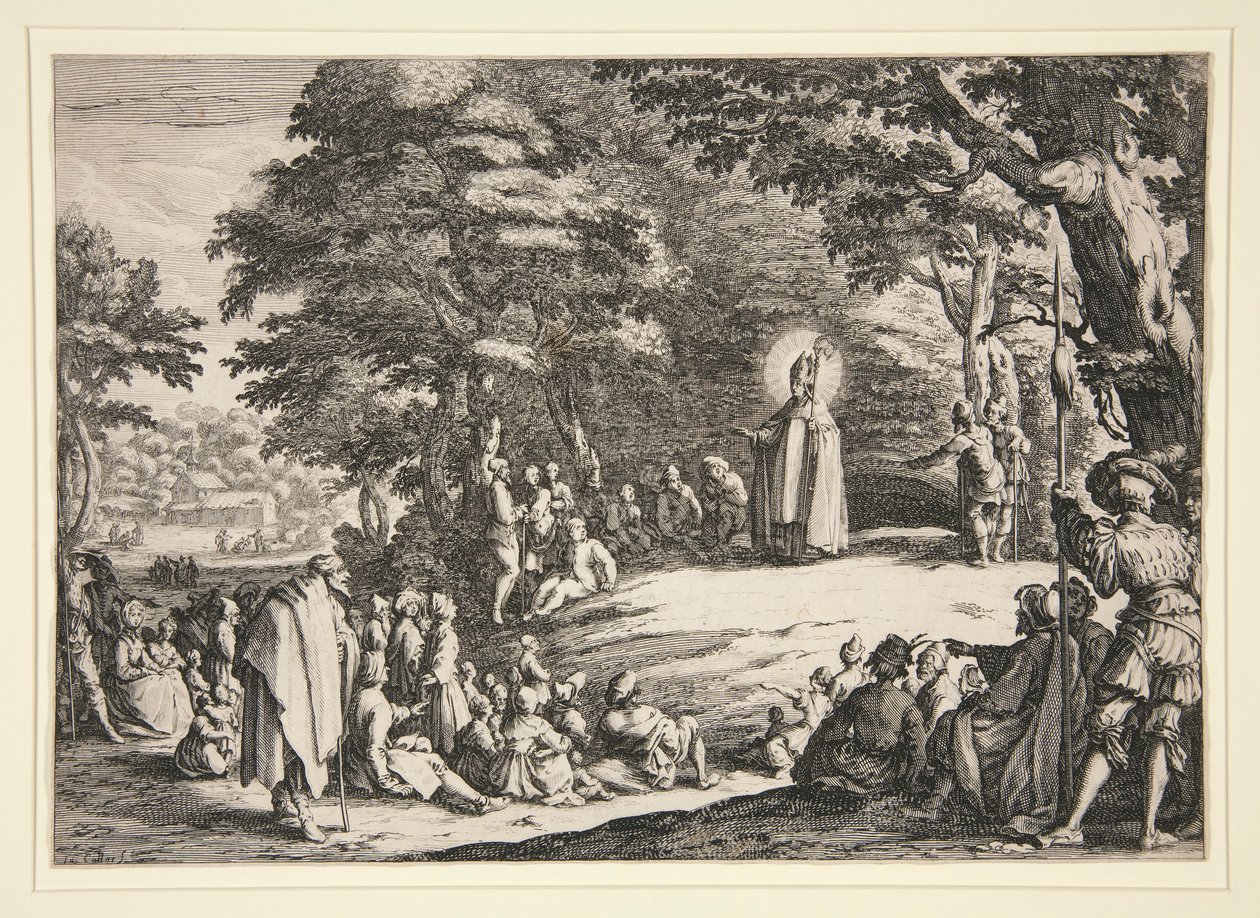 Saint Amond av Jacques Callot
