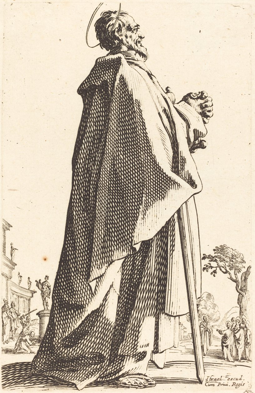 Saint Matteus av Jacques Callot