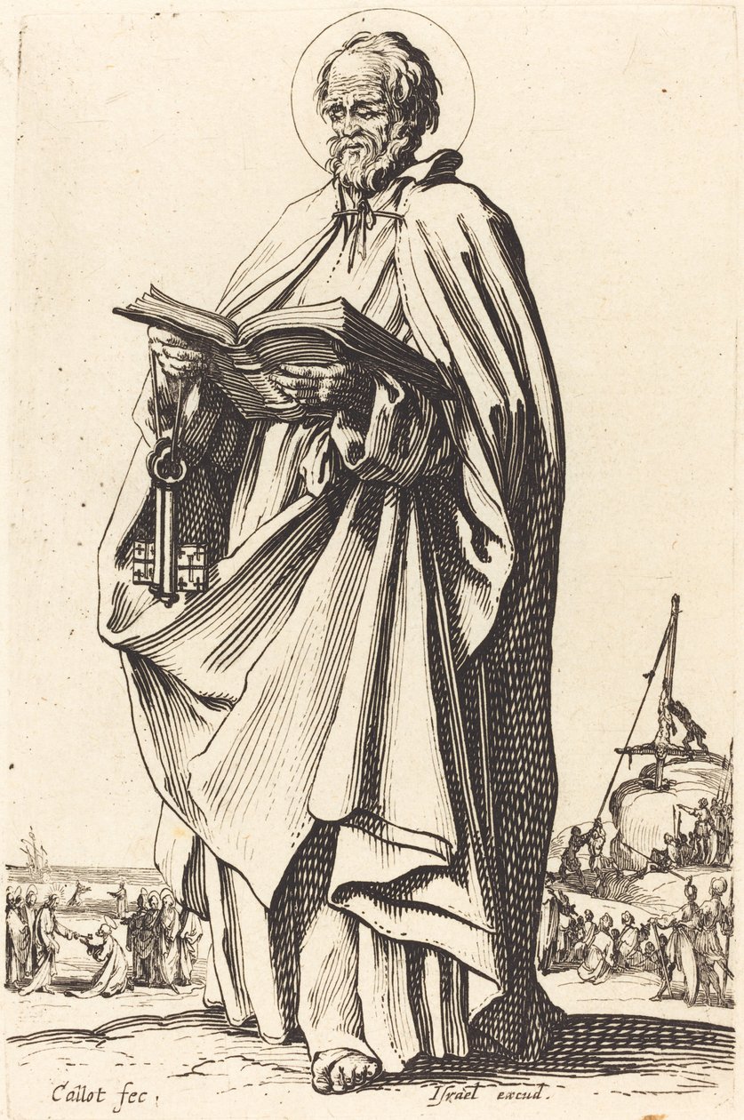 Sankt Peter av Jacques Callot