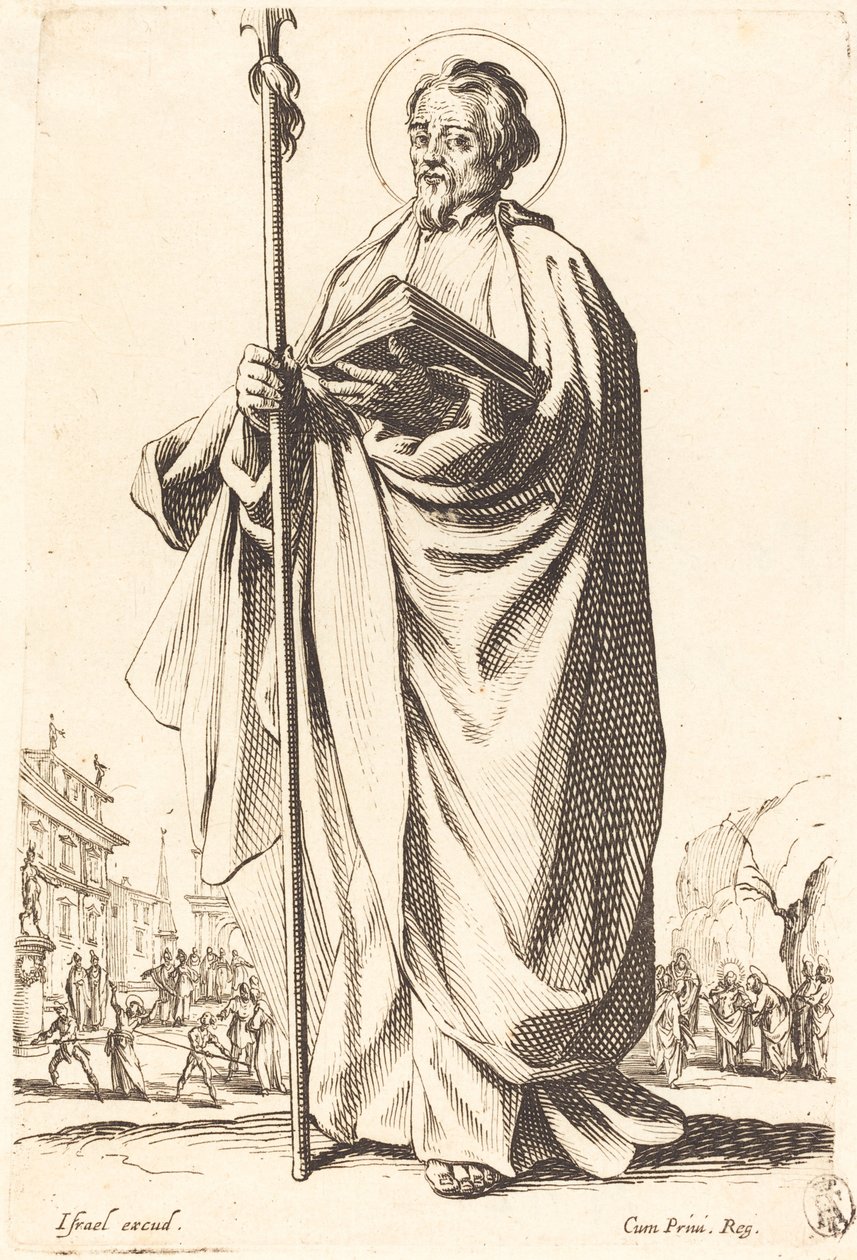 Sankt Thomas av Jacques Callot