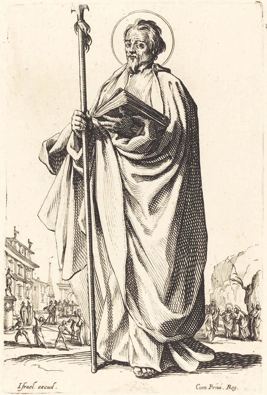 Sankt Thomas av Jacques Callot