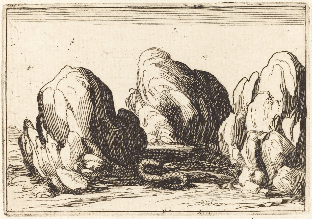 Slang, 1628. av Jacques Callot