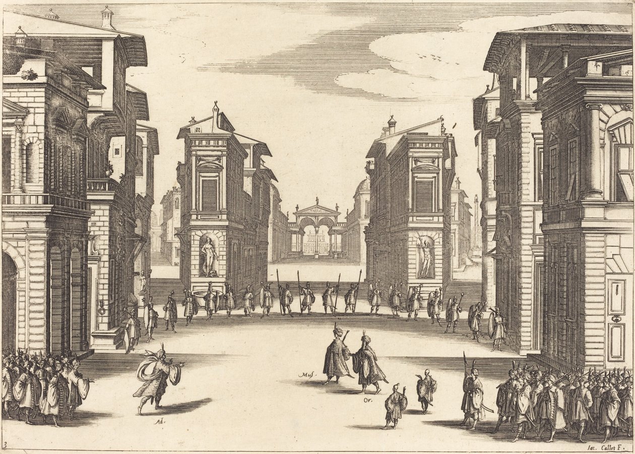 Soliman, akt III av Jacques Callot