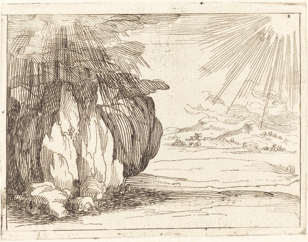 Sol og regn av Jacques Callot
