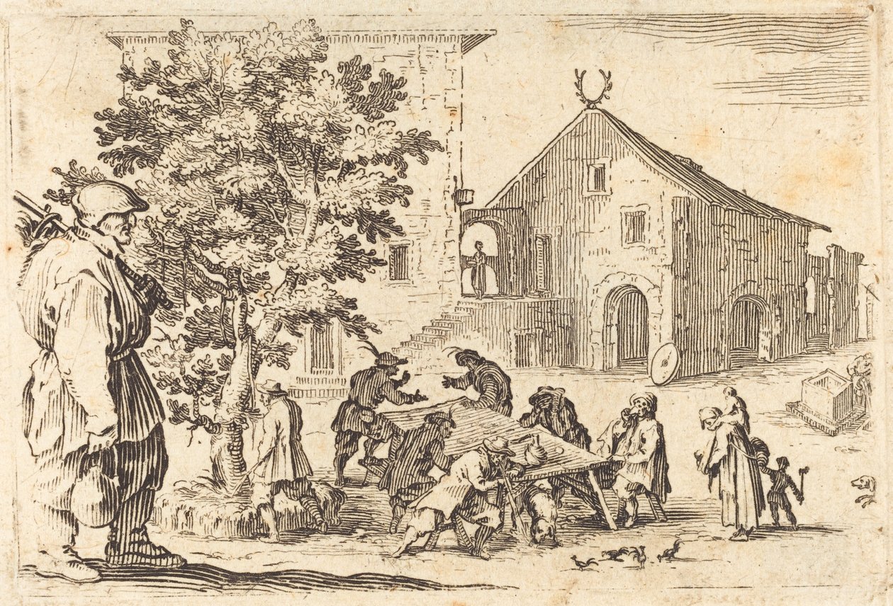 Taverna av Jacques Callot