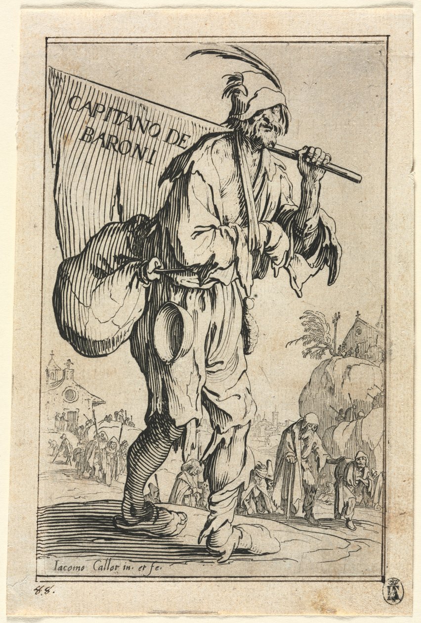 Tiggerne av Jacques Callot