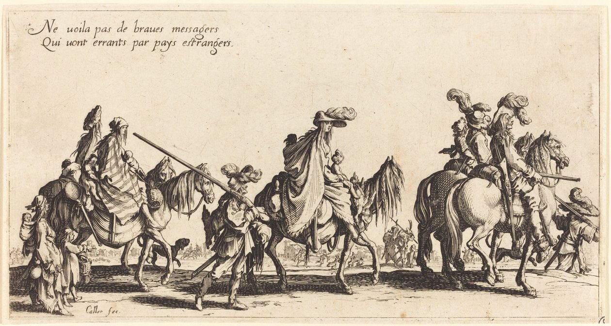 The Bohemians Marching: The Vanguard av Jacques Callot